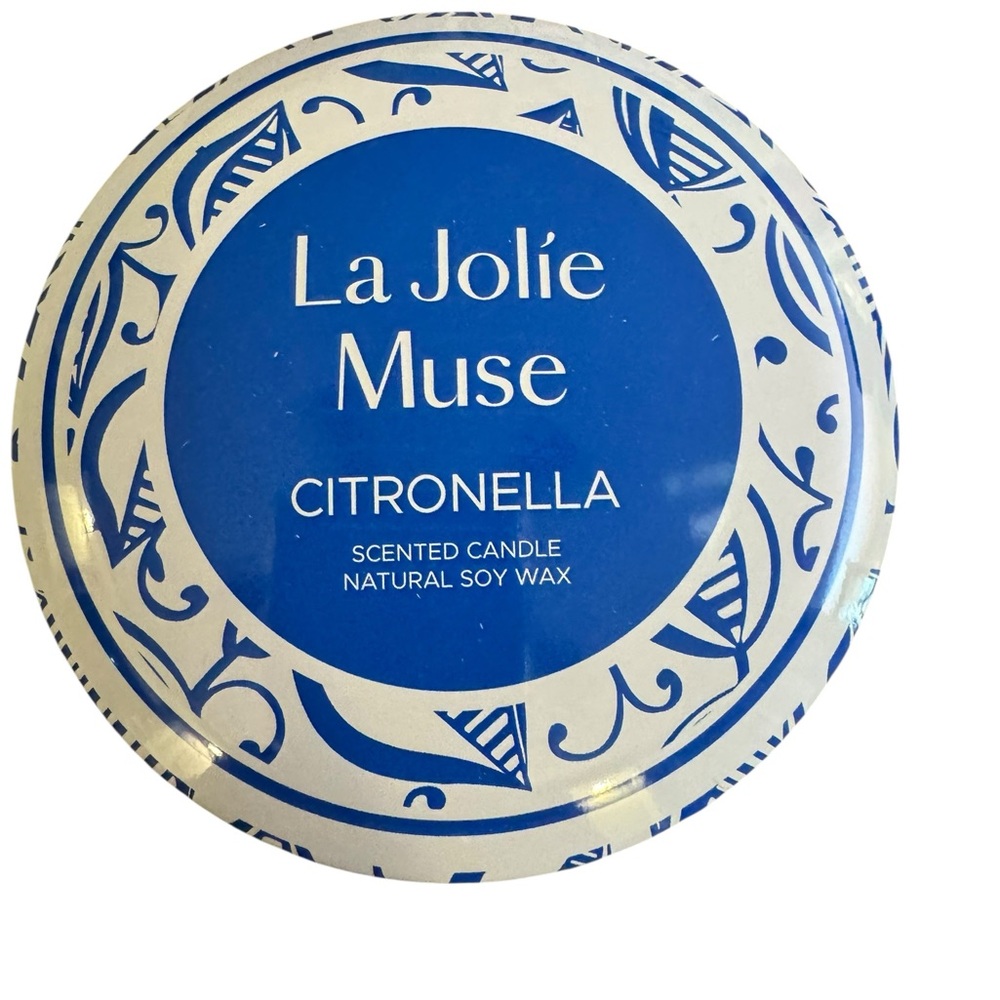 La‎ Jolie Muse Citronella Scented Candle - Picture 2 of 5